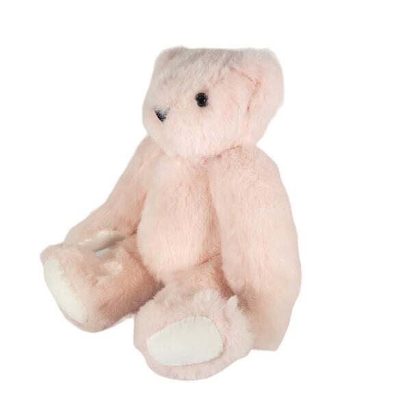 2010 Pink Vermont Teddy Bear 16" Fully Jointed Collectible Plush Stuffed Animal - Picture 2 of 16